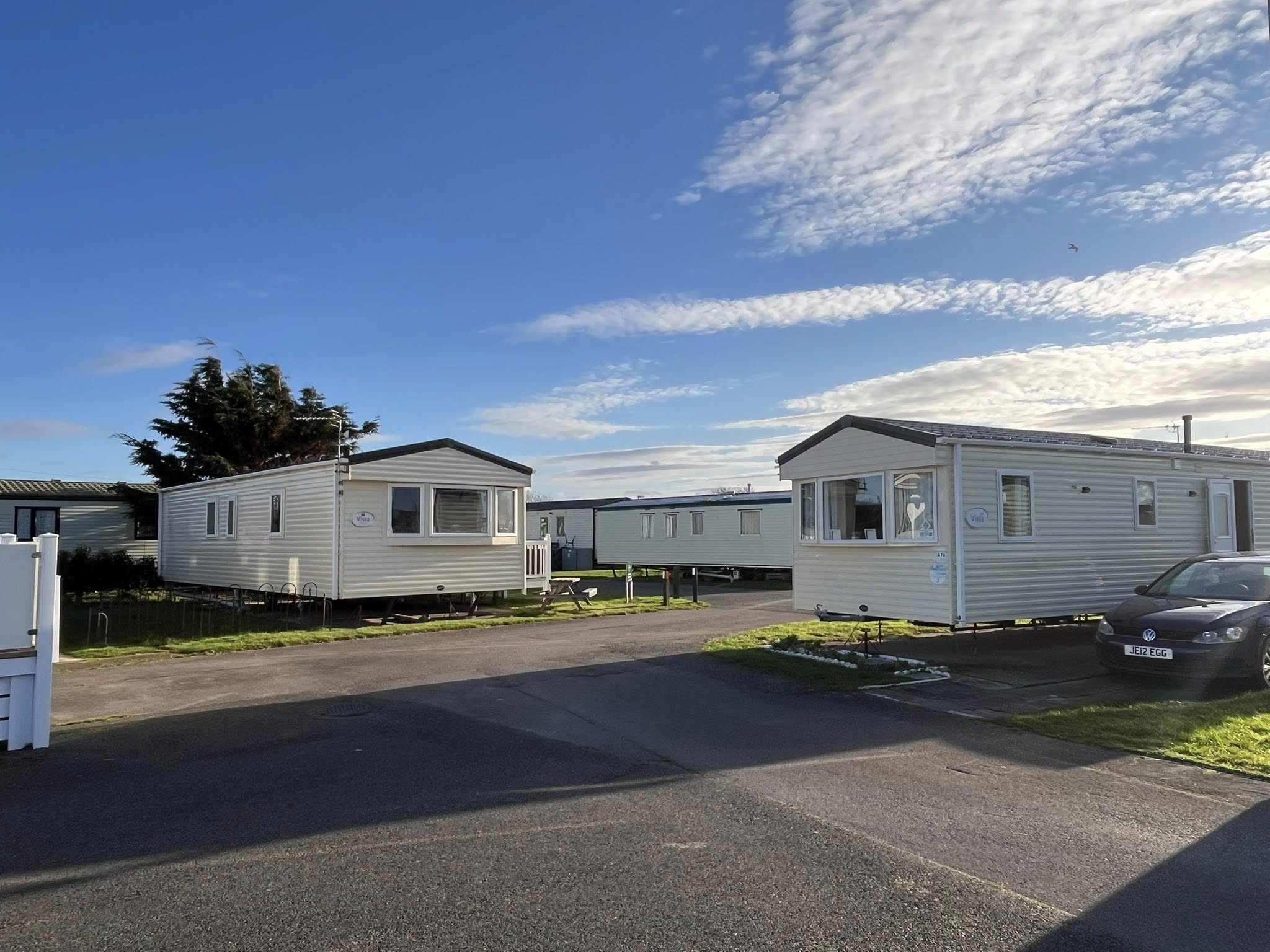 Edwards six berth en suite caravan